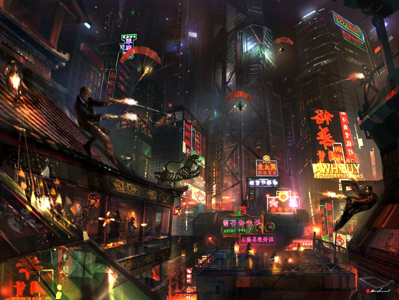 Illustration for article titled The Video Game Art of Christian Lorenz Scheurer